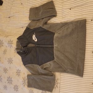 Boys gray Nike pullover